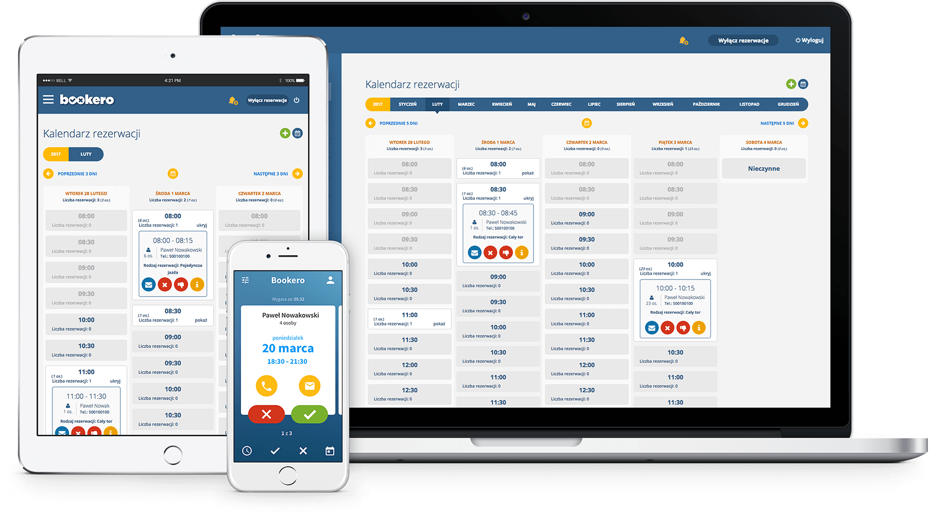 System Rezerwacji Online Bookero